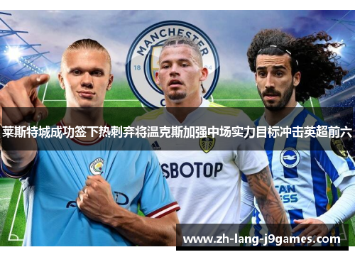 莱斯特城成功签下热刺弃将温克斯加强中场实力目标冲击英超前六